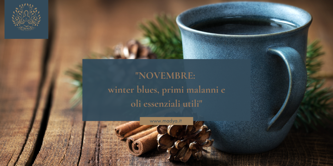 Novembre: winter blues, primi malanni e oli essenziali utili