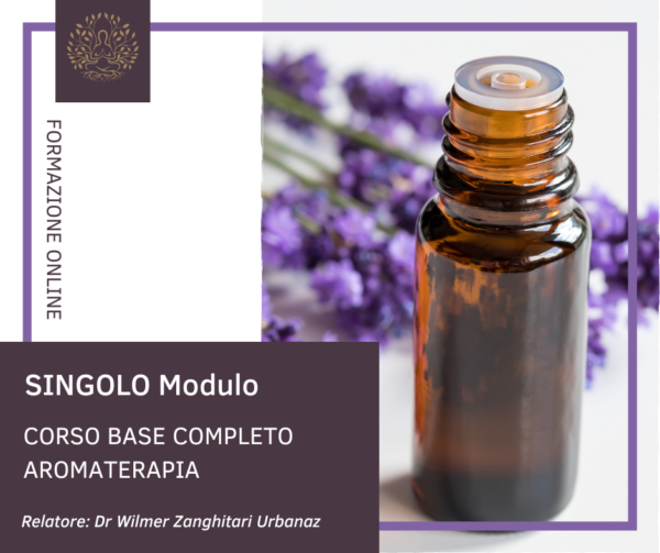 Singolo Modulo - Corso base Completo Aromaterapia